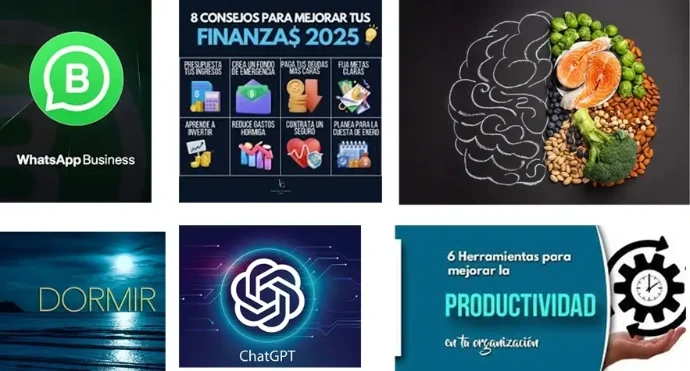 Imagen de un collage refiriéndose a los webinars sobre liderazgo impartidos por el equipo de Econvalor